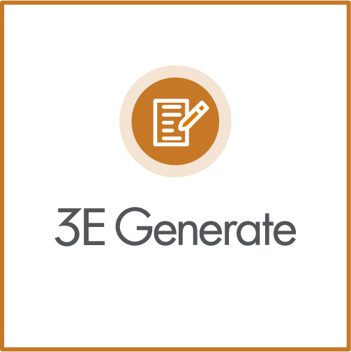 3E Generate