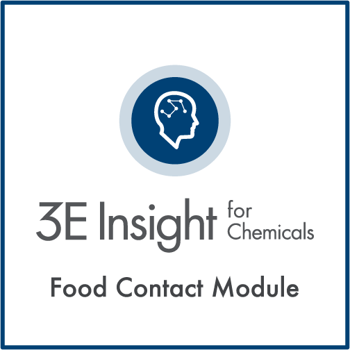 3E Insight for Chemicals - Food Contact Module